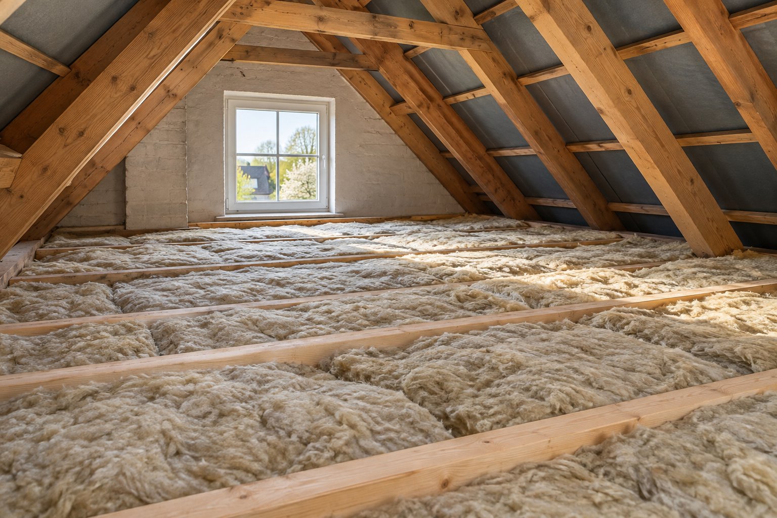 Efterisolering af loft før salg af bolig
