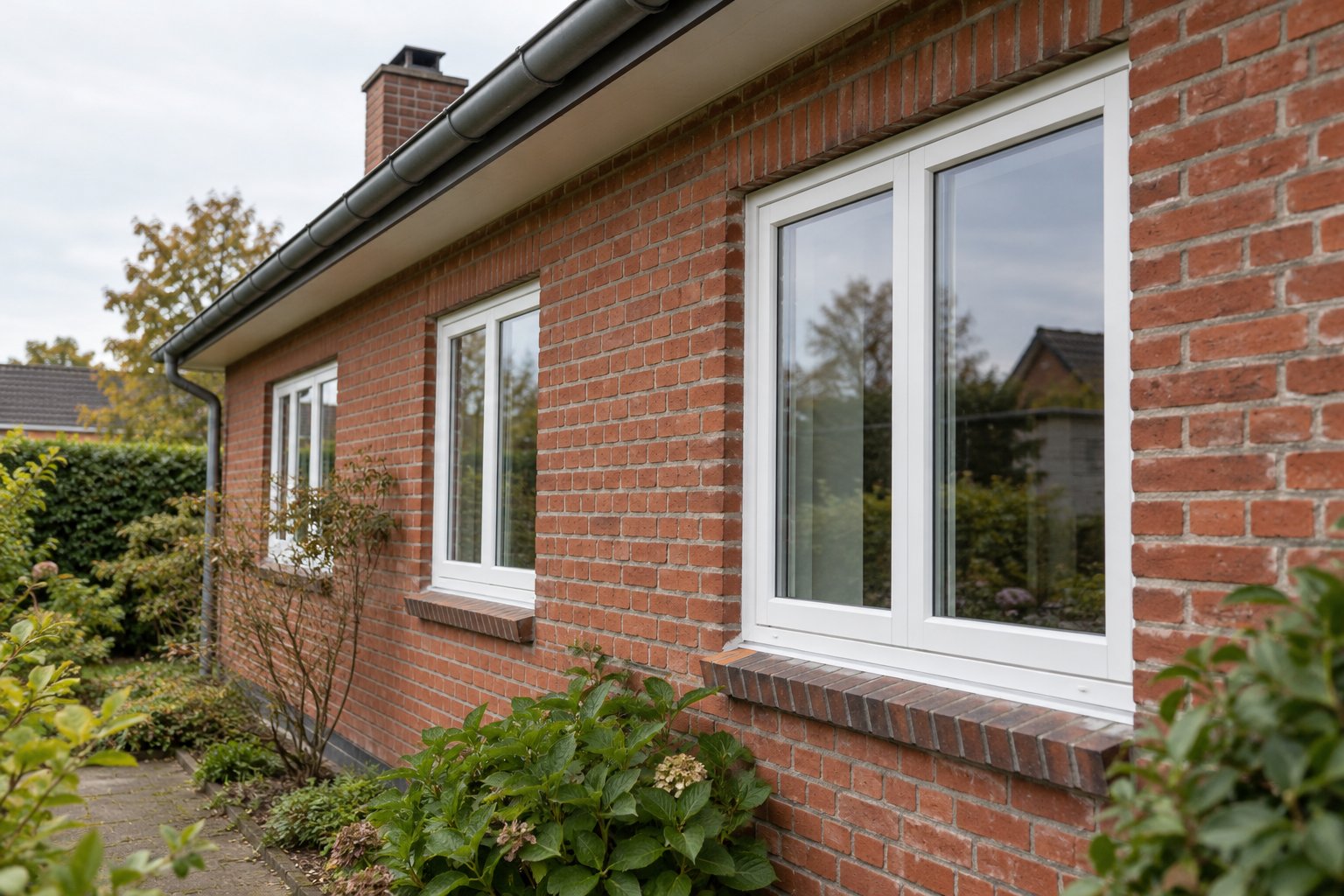 Udskiftning af vinduer i et hus fra 1960erne