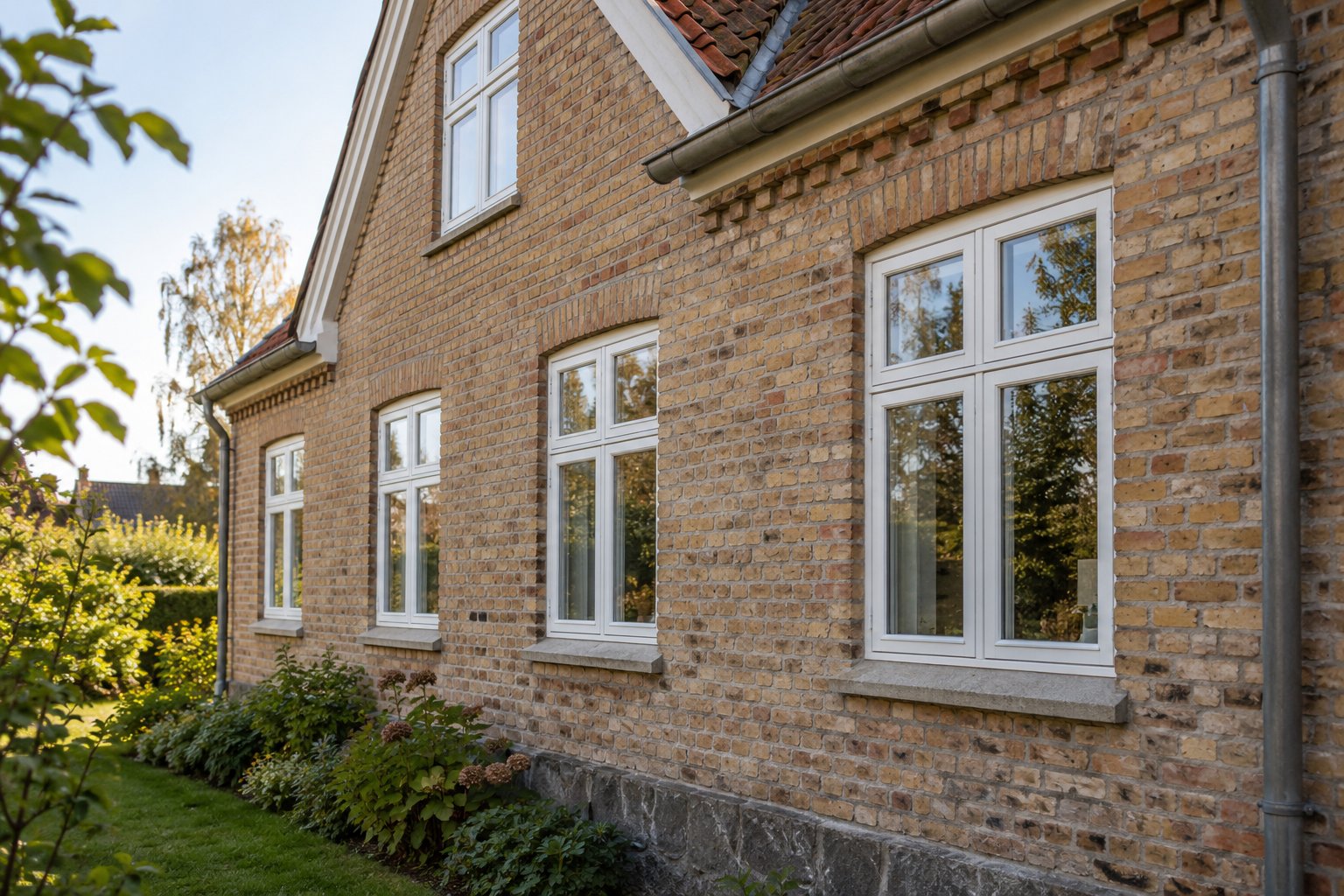 Udskiftning af vinduer ved renovering af ældre hus